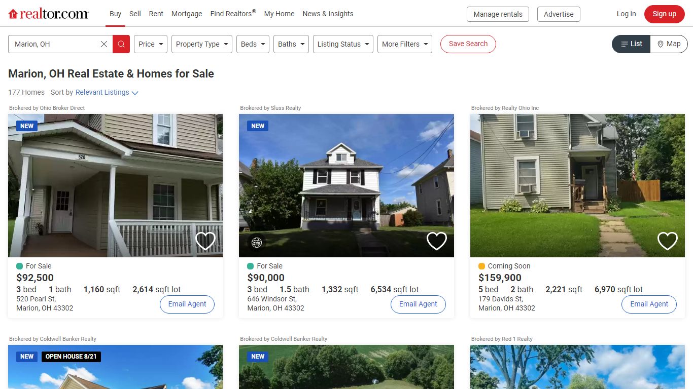 Marion, OH Real Estate - Marion Homes for Sale | realtor.com®